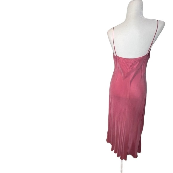J.Crew Gwyneth Cupro-Blend MIDI Slip Dress in Dusty Pink Color Size 10 - Picture 5 of 12